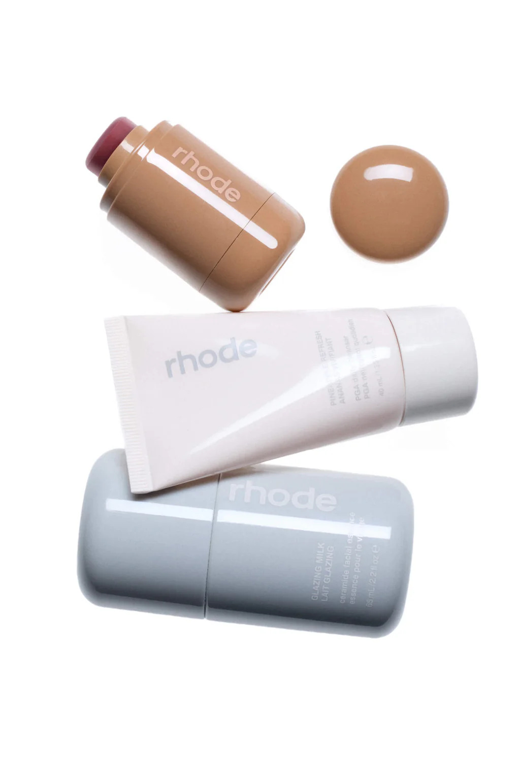 NEW Гламурний набір із трьох позицій RHODE The Glam On + Off Set THREE GLAM ESSENTIALS